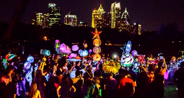 Atlanta BeltLine Lantern Parade September 12, 2015 photos by Christopher T Martin