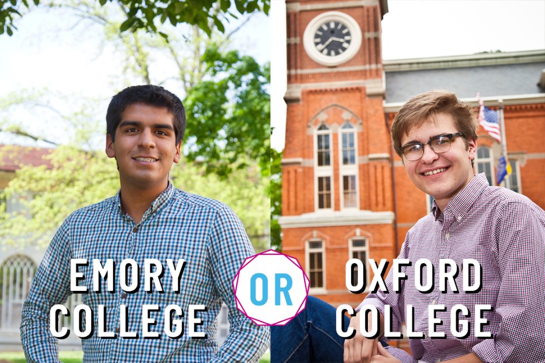 Emory College or Oxford College? Blog Inside Emory Undergraduate