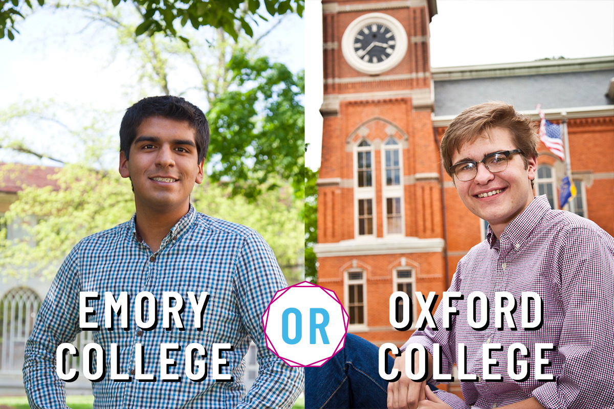 Emory College or Oxford College?