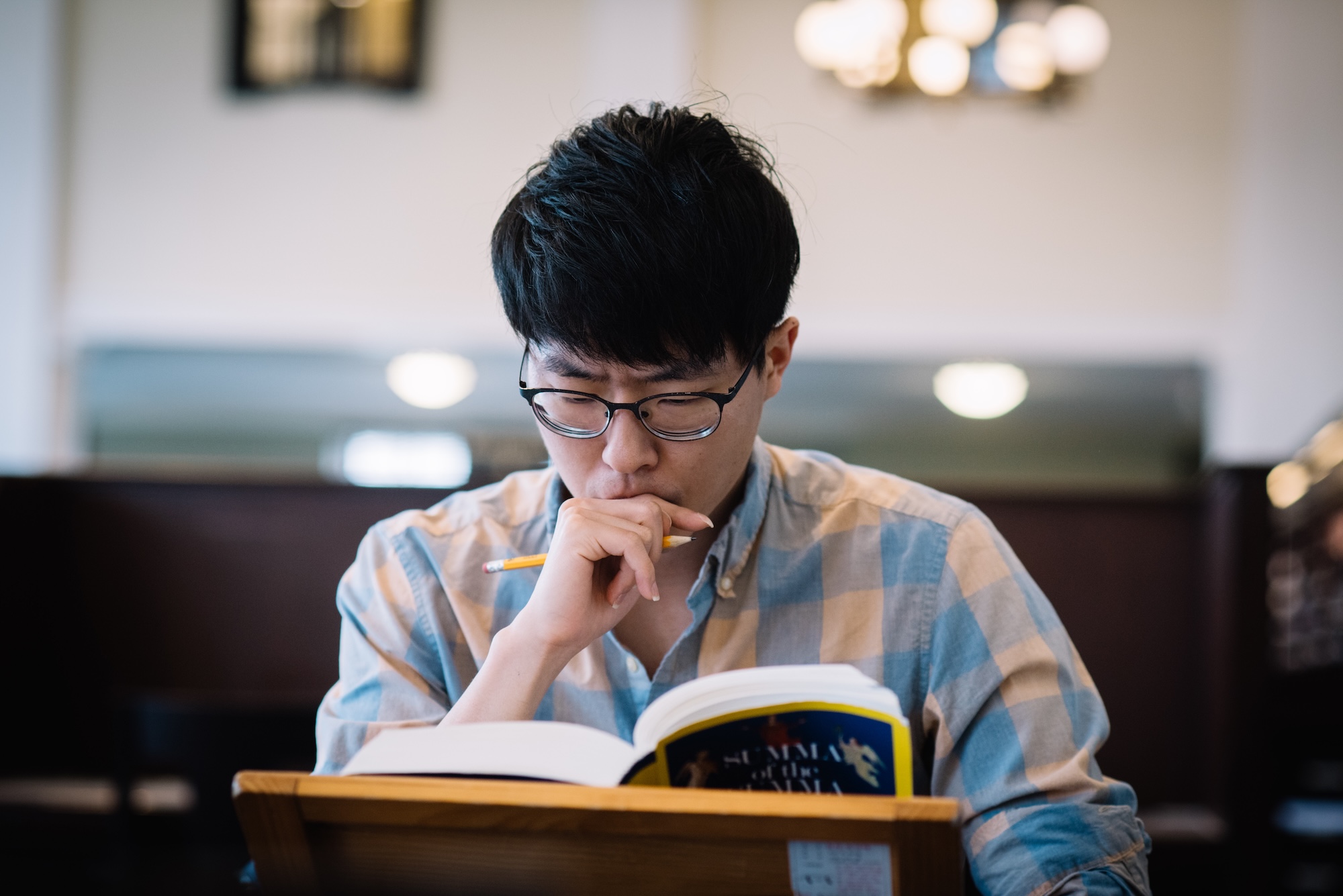 Students studying in Matheson Reading Room on the campus of Emory University in Atlanta, GA.